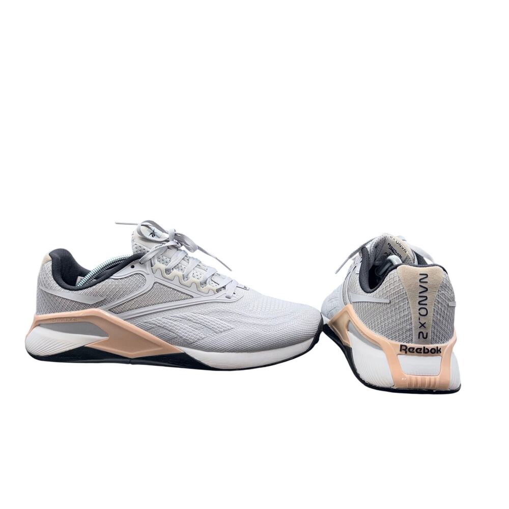 Reebok Nano X2 Women’s Size 10 Training CrossFit Gym Shoes White Pink